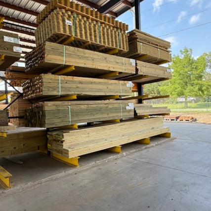 Lumber & Building SuppliesStacked lumber.