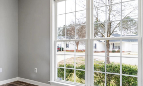Interior windows.